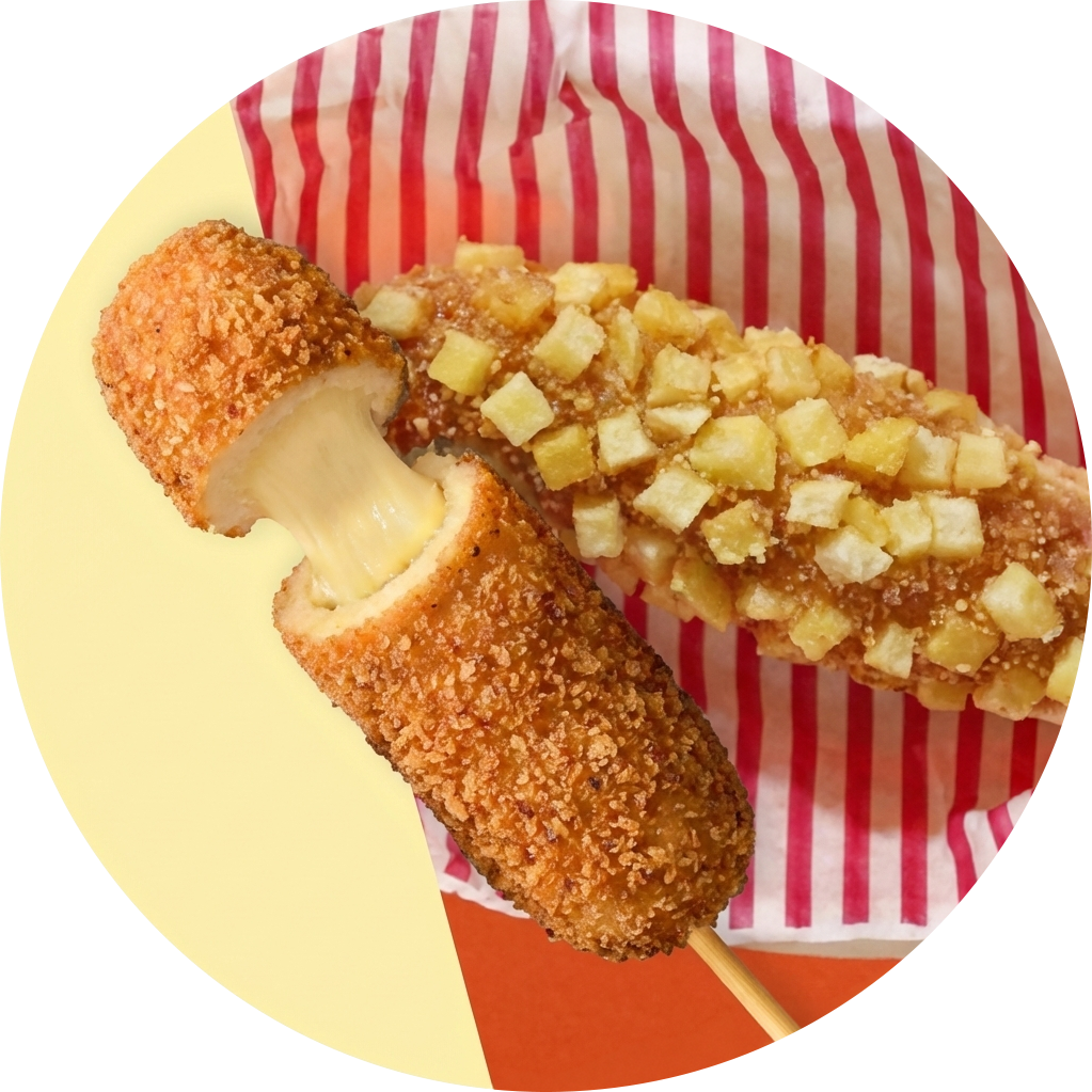 Potato Mozza Corndog